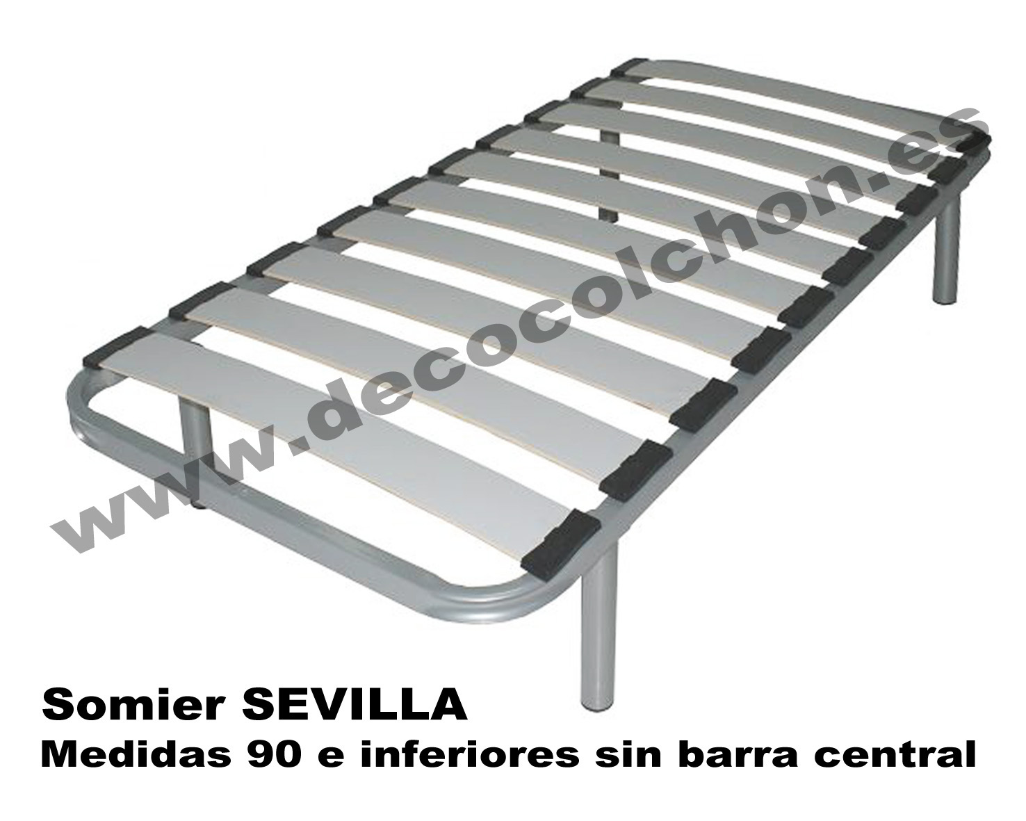 Somier SEVILLA 90 down | Camas y colchones en www.decocolchon.es